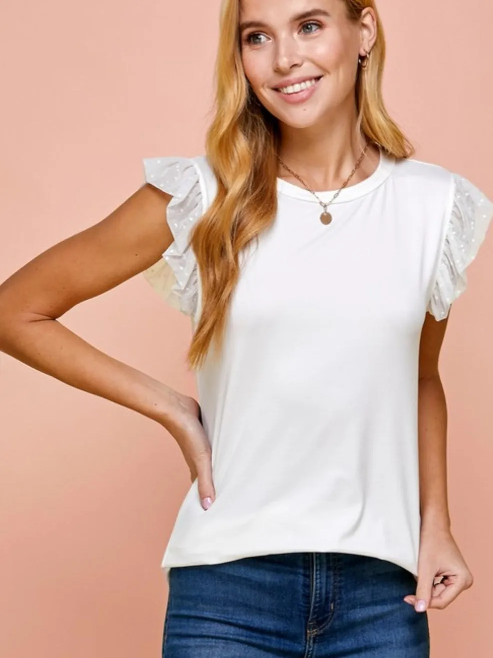 Feelin' Good Top: White