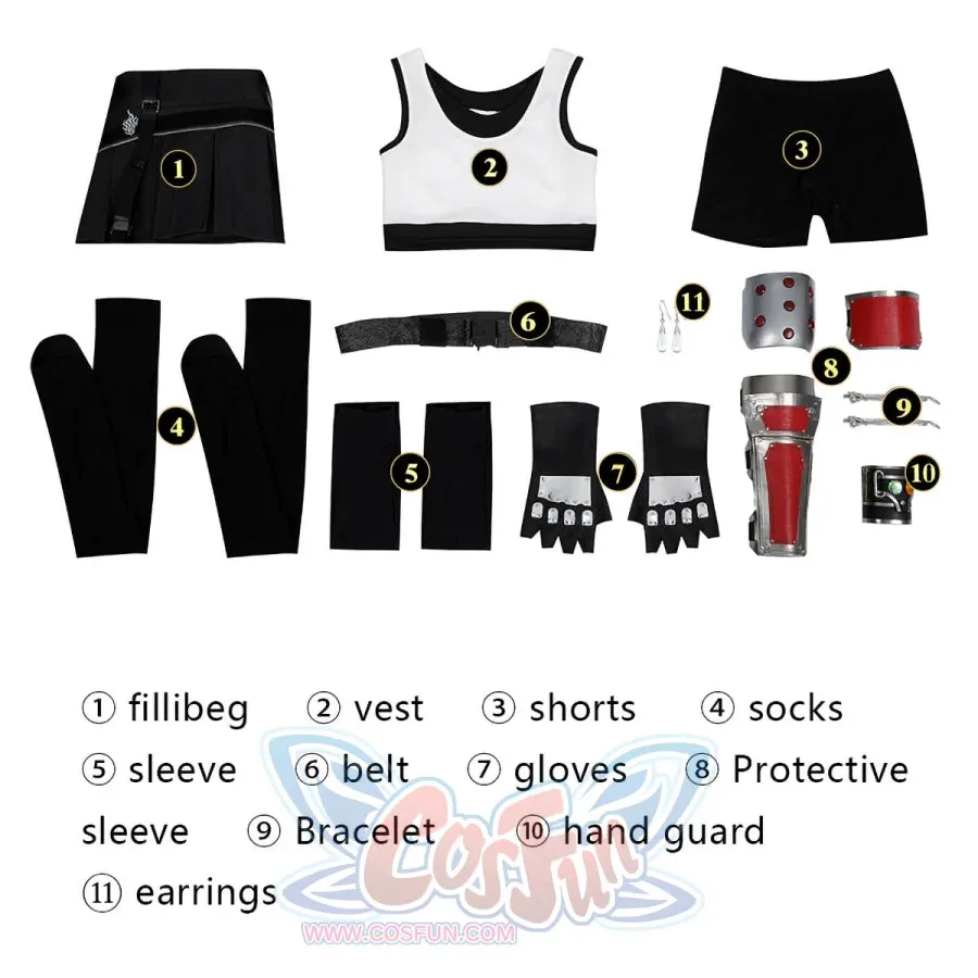 Final Fantasy VII Rebirth FF7R Tifa Lockhart Cosplay Costume C08871