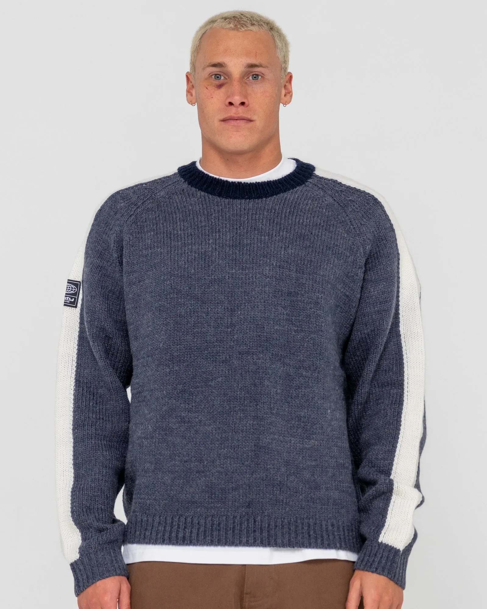 Fishermans Boxy Crew Knit