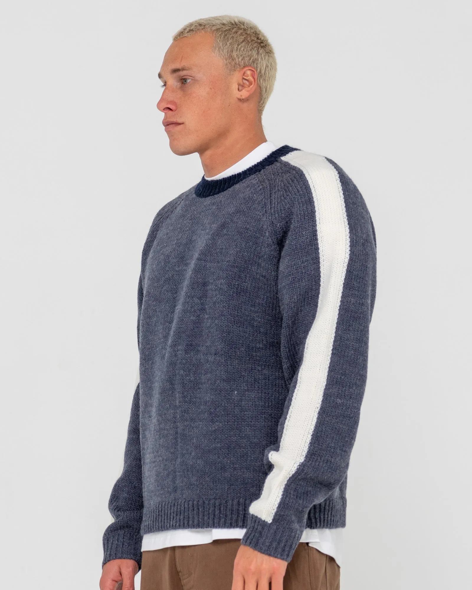 Fishermans Boxy Crew Knit