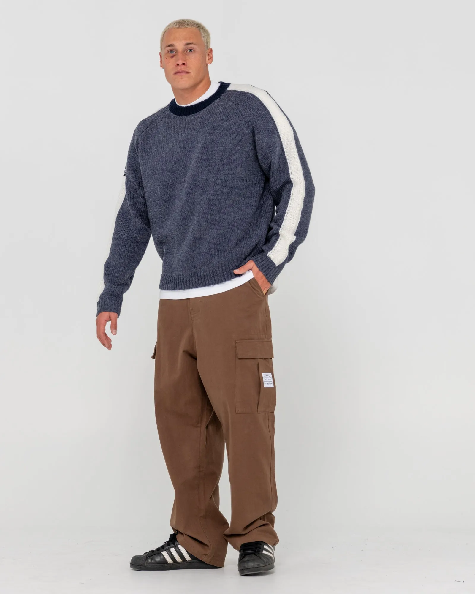Fishermans Boxy Crew Knit