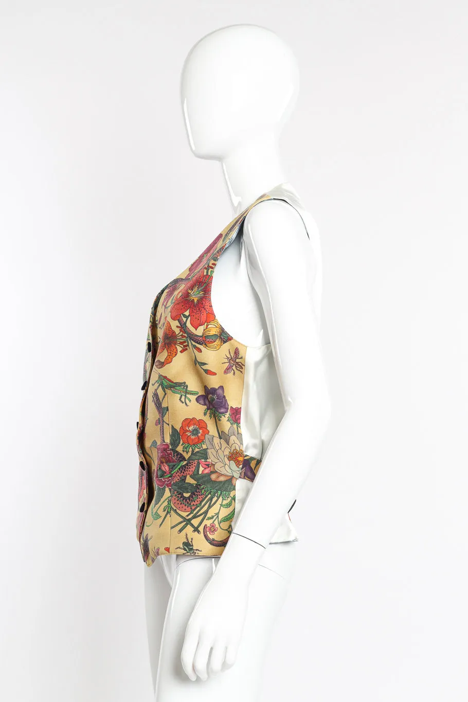 Floral Snake Vest