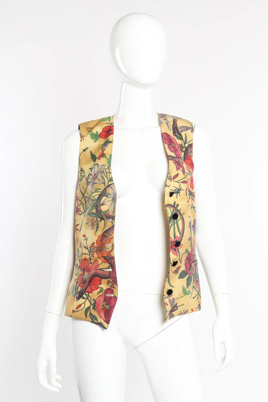 Floral Snake Vest