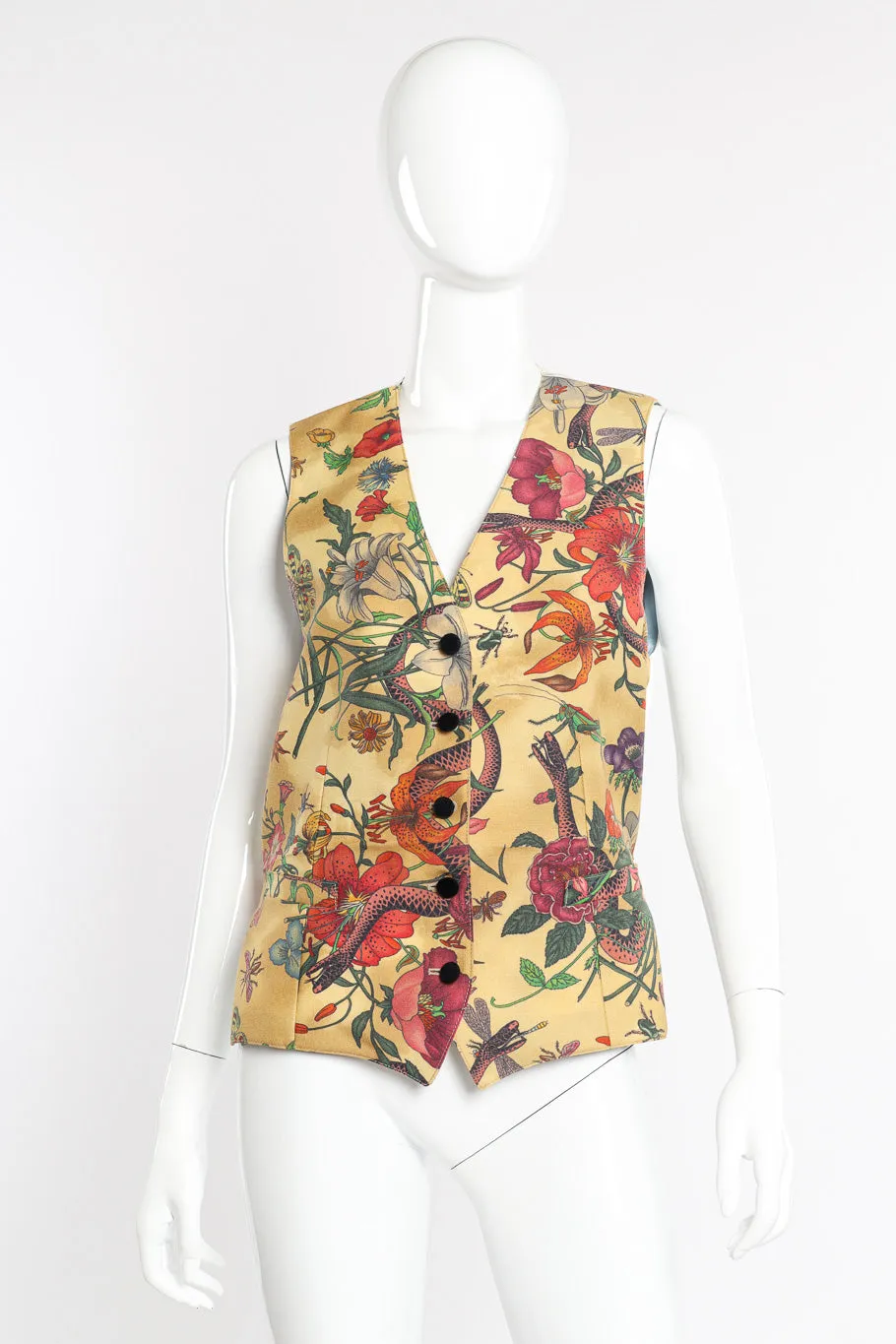Floral Snake Vest