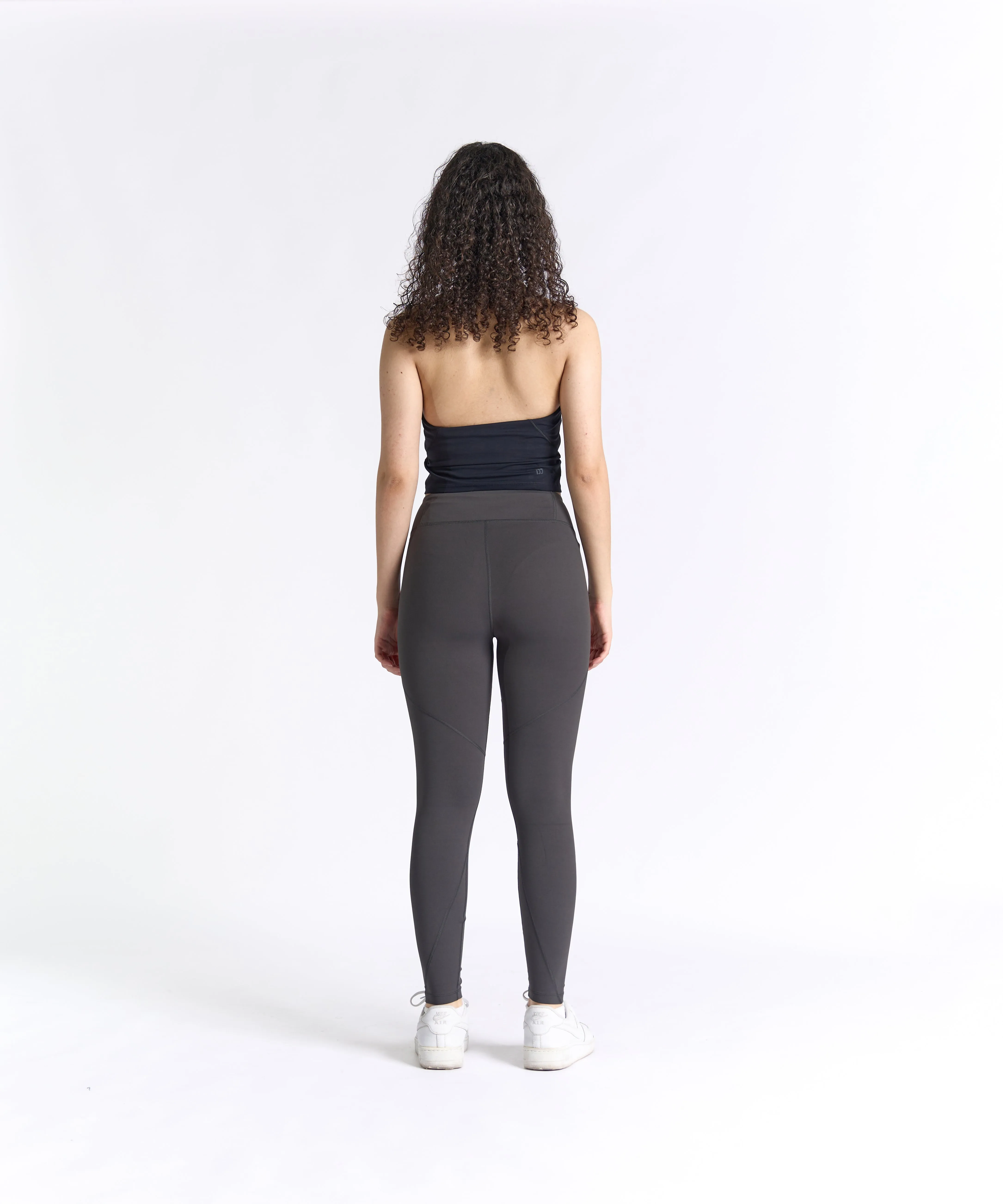 FlowForm Halter Low-Cut Cropped Top (with built in pads)