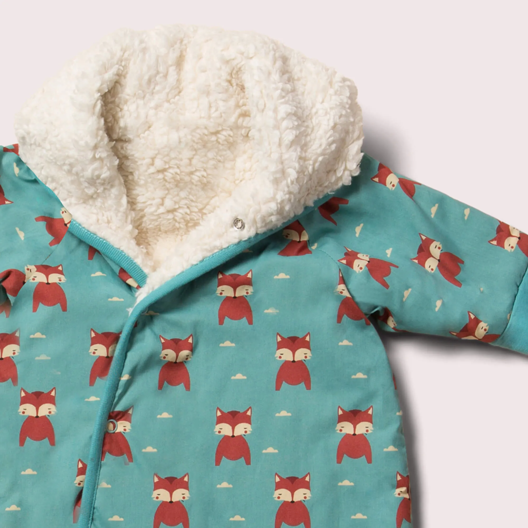 Foxes Sherpa Lined Snowsuit