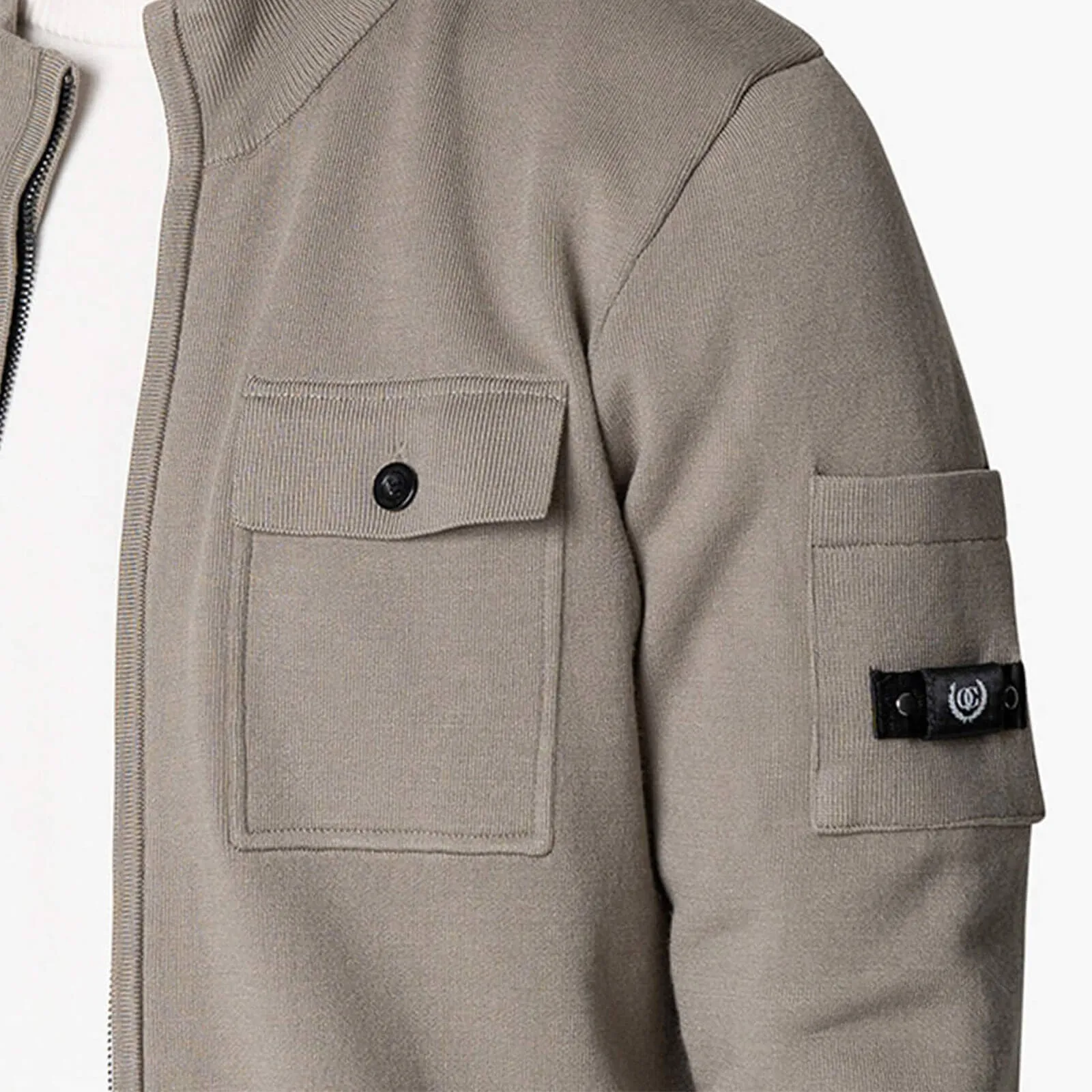 FROMANTEEL KNITTED VEST | OLIVE