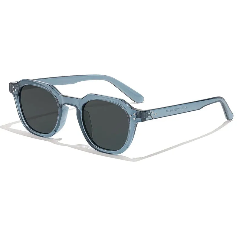 Galle | Retro Polarized Sunglasses for Men - Ultralight TR90 Frame with Polygon Design