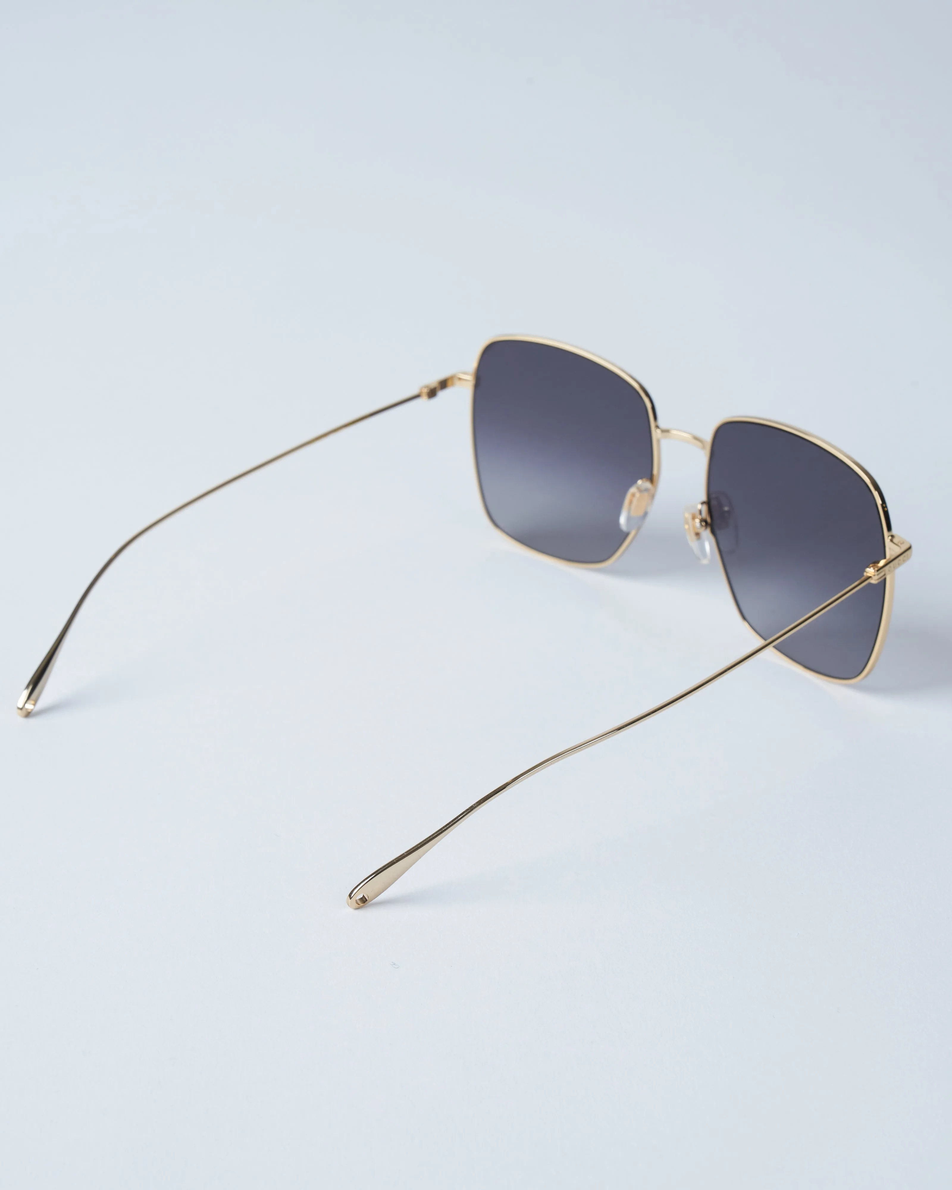 gg1031s-001 metal sunglasses - gold/grey