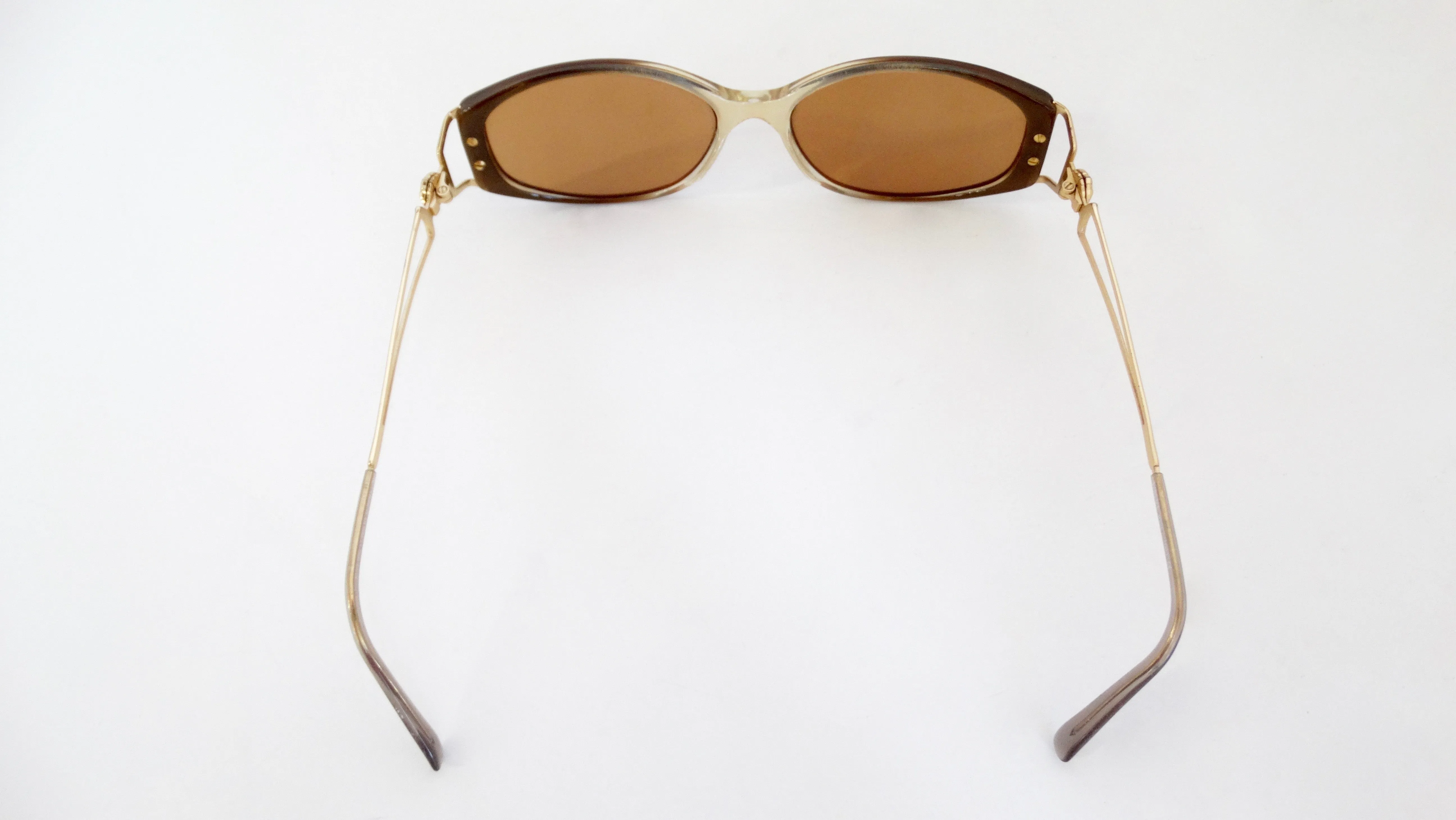 Gianni Versace Gradient Frame Sunglasses