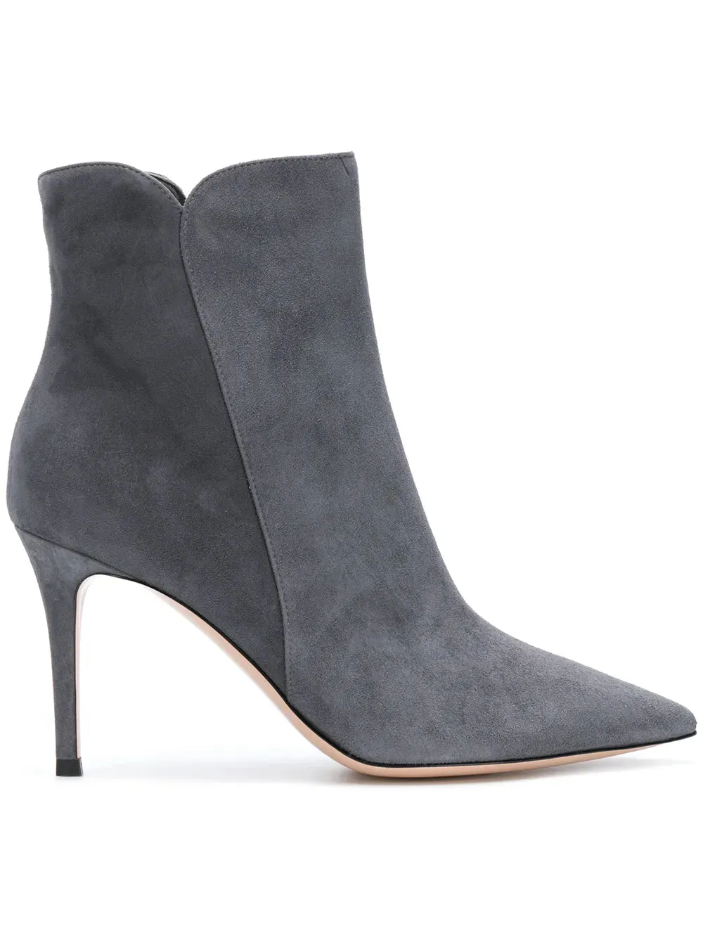Gianvito Rossi Levy 85mm suede ankle boots