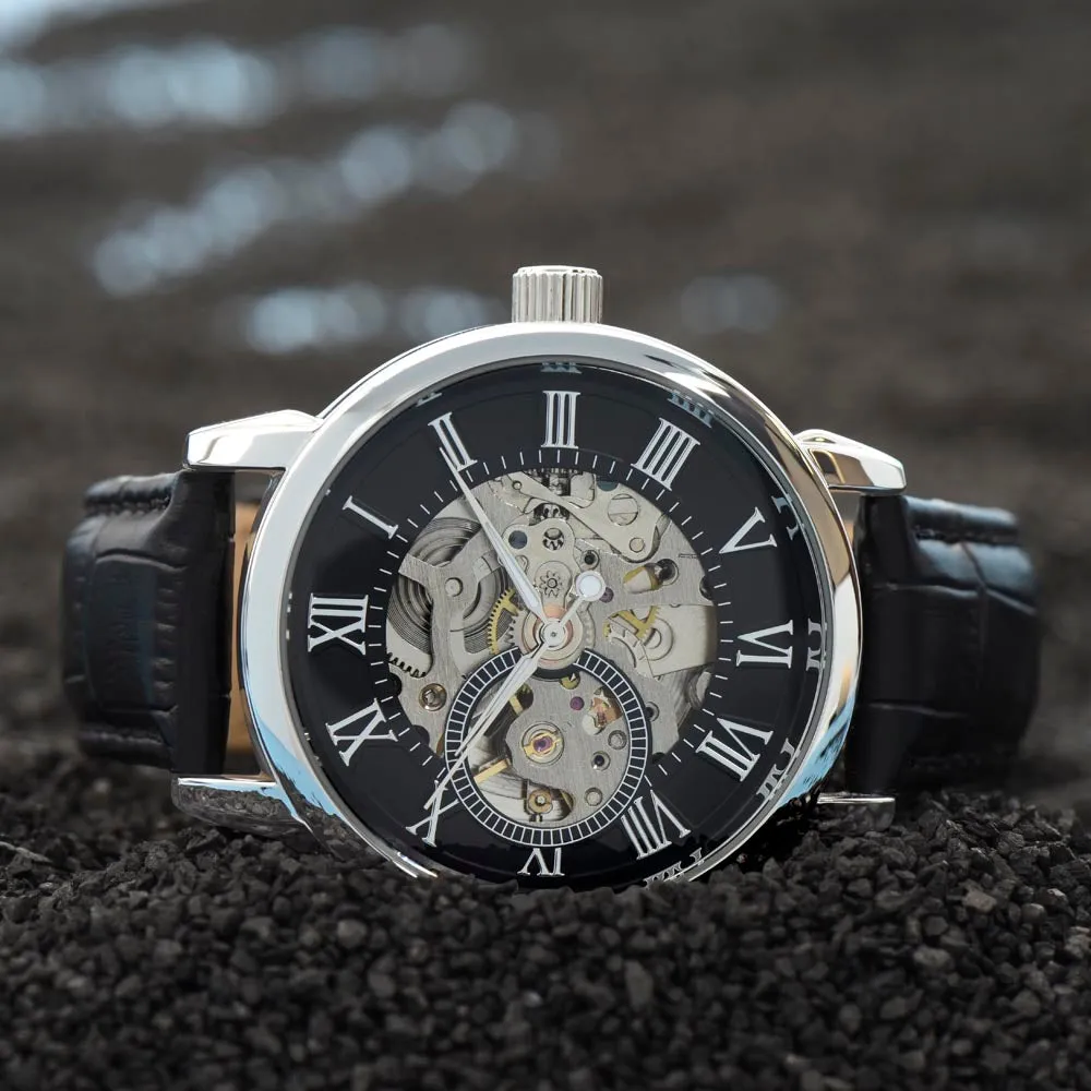 Gift For Dad, Father Definition Message Card Watch