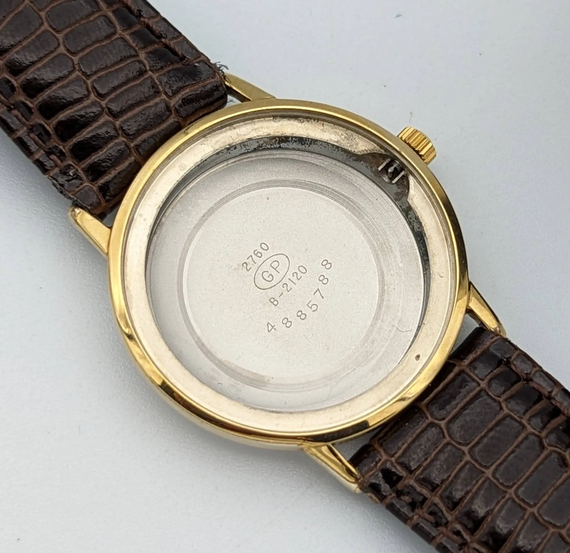 GIRARD-PERREGAUX Automatic Wristwatch Swiss Caliber GP170 17 Jewels Vintage Watch