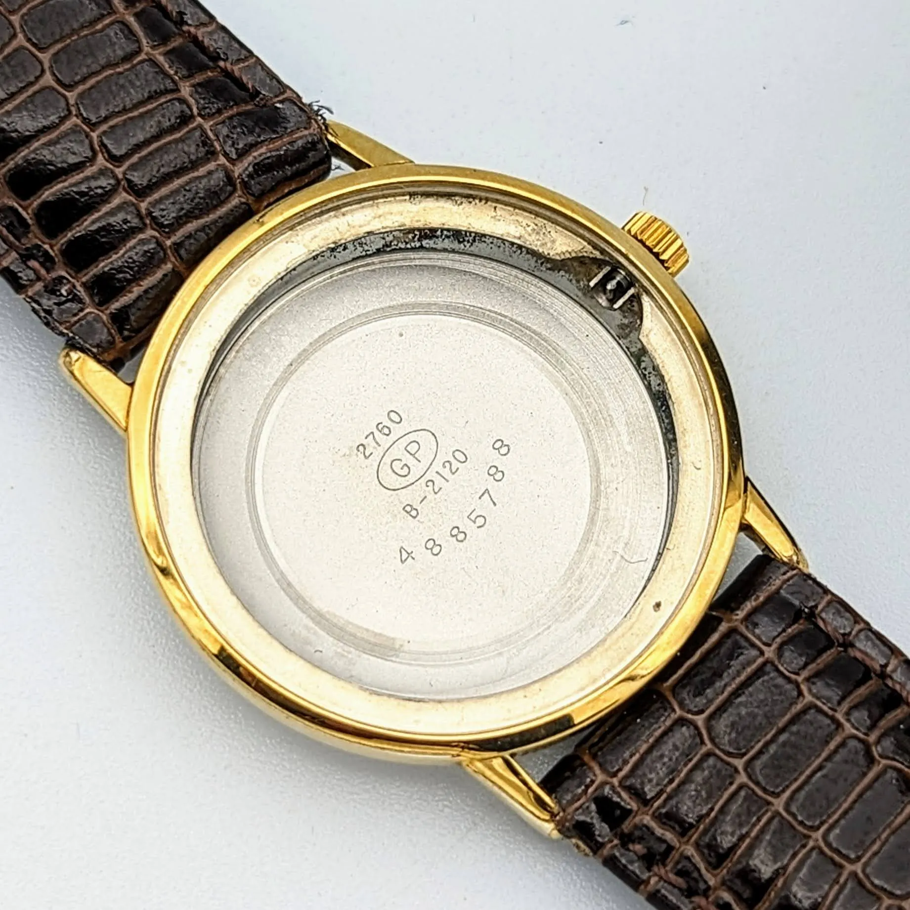 GIRARD-PERREGAUX Automatic Wristwatch Swiss Caliber GP170 17 Jewels Vintage Watch
