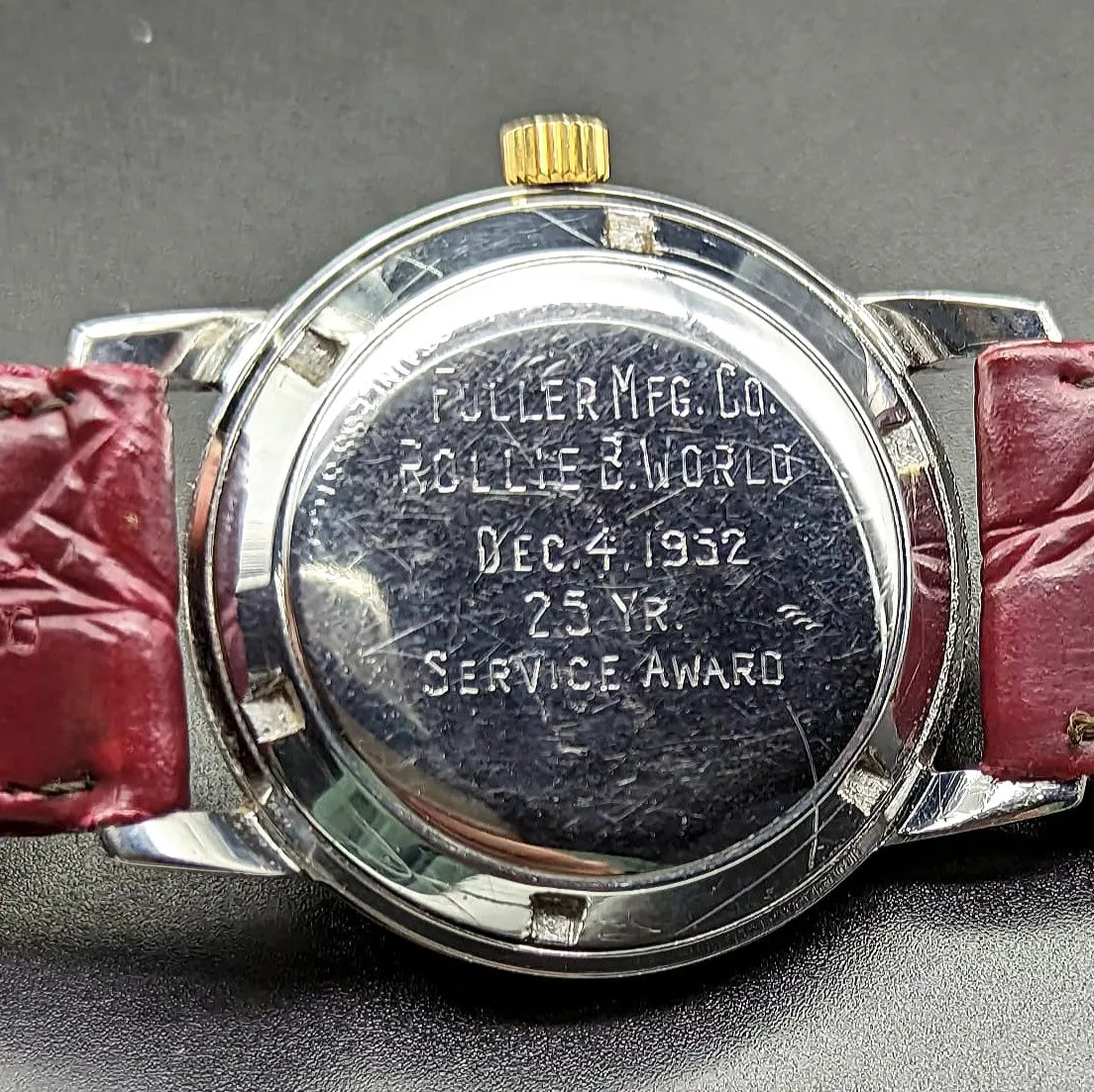 GIRARD-PERREGAUX Gyromatic Wristwatch Swiss Automatic Cal 47 AE Ref 6373 Watch