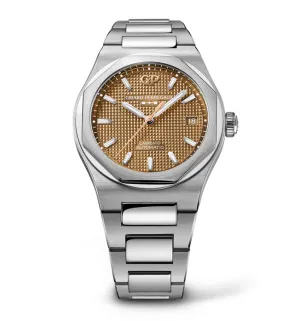 Girard-Perregaux Laureato 38mm Watch with Sunray Copper Dial