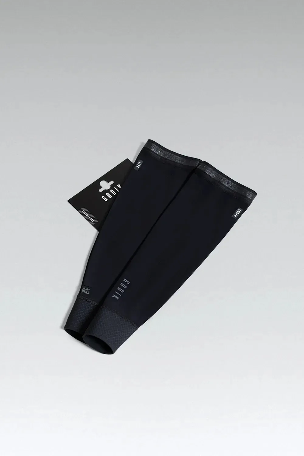 Gobik Haru Pitch Black Lightweight Arm Warmers | Unisex