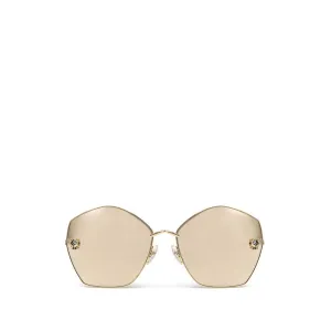 Gold Metal Sunglasses