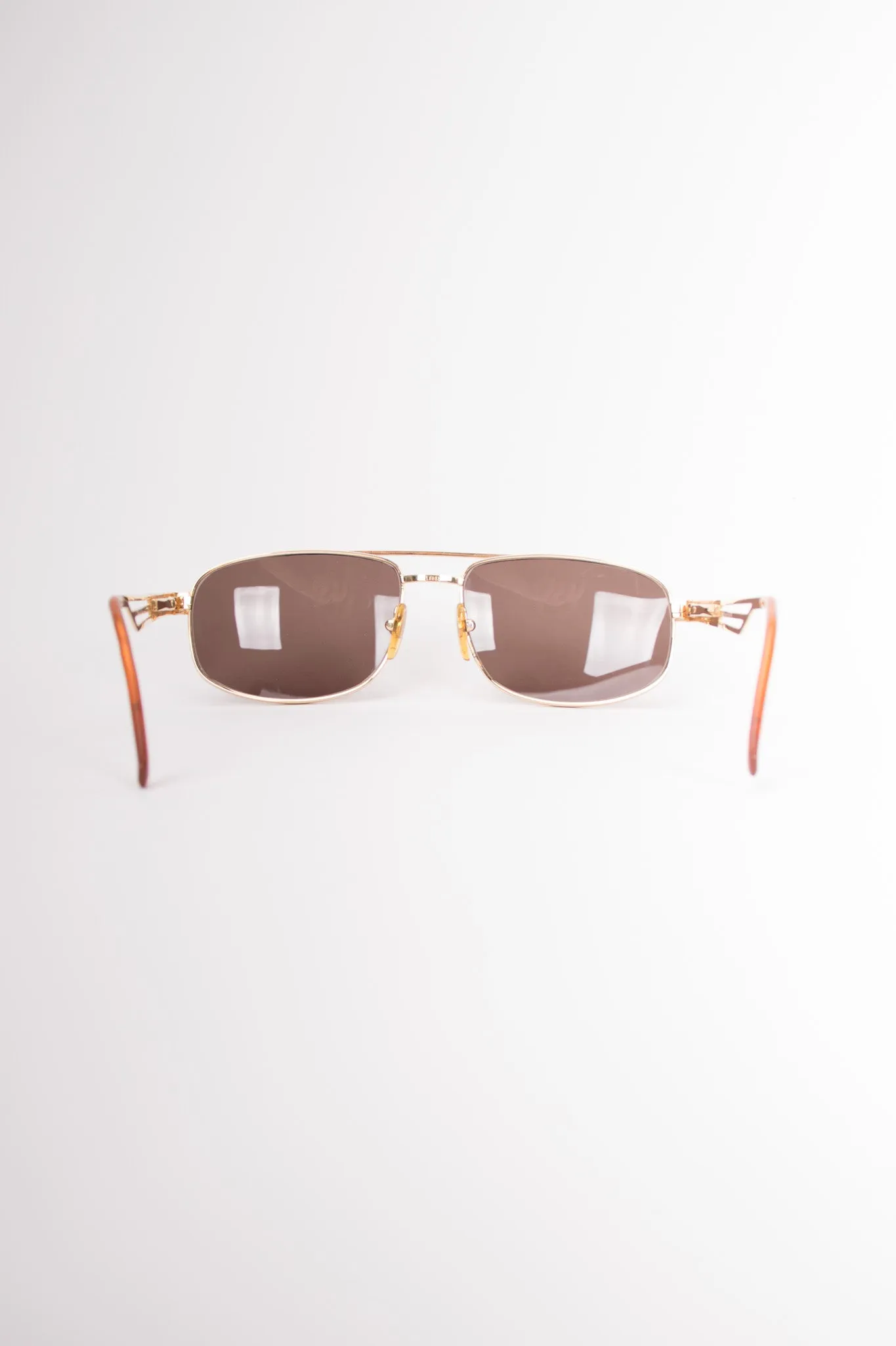 Gold Pilot Sunglasses