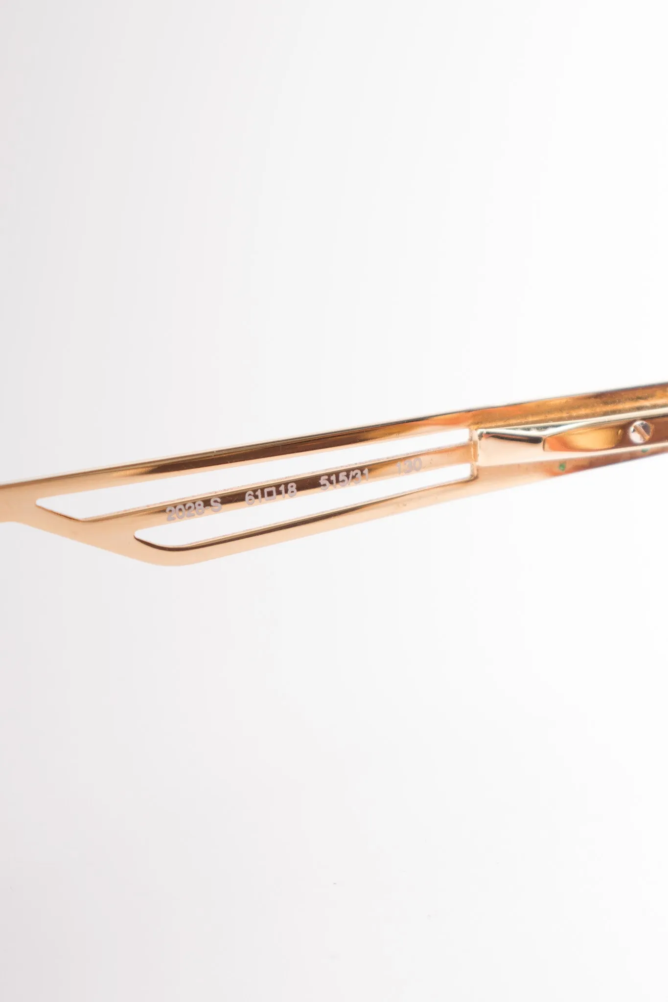 Gold Pilot Sunglasses