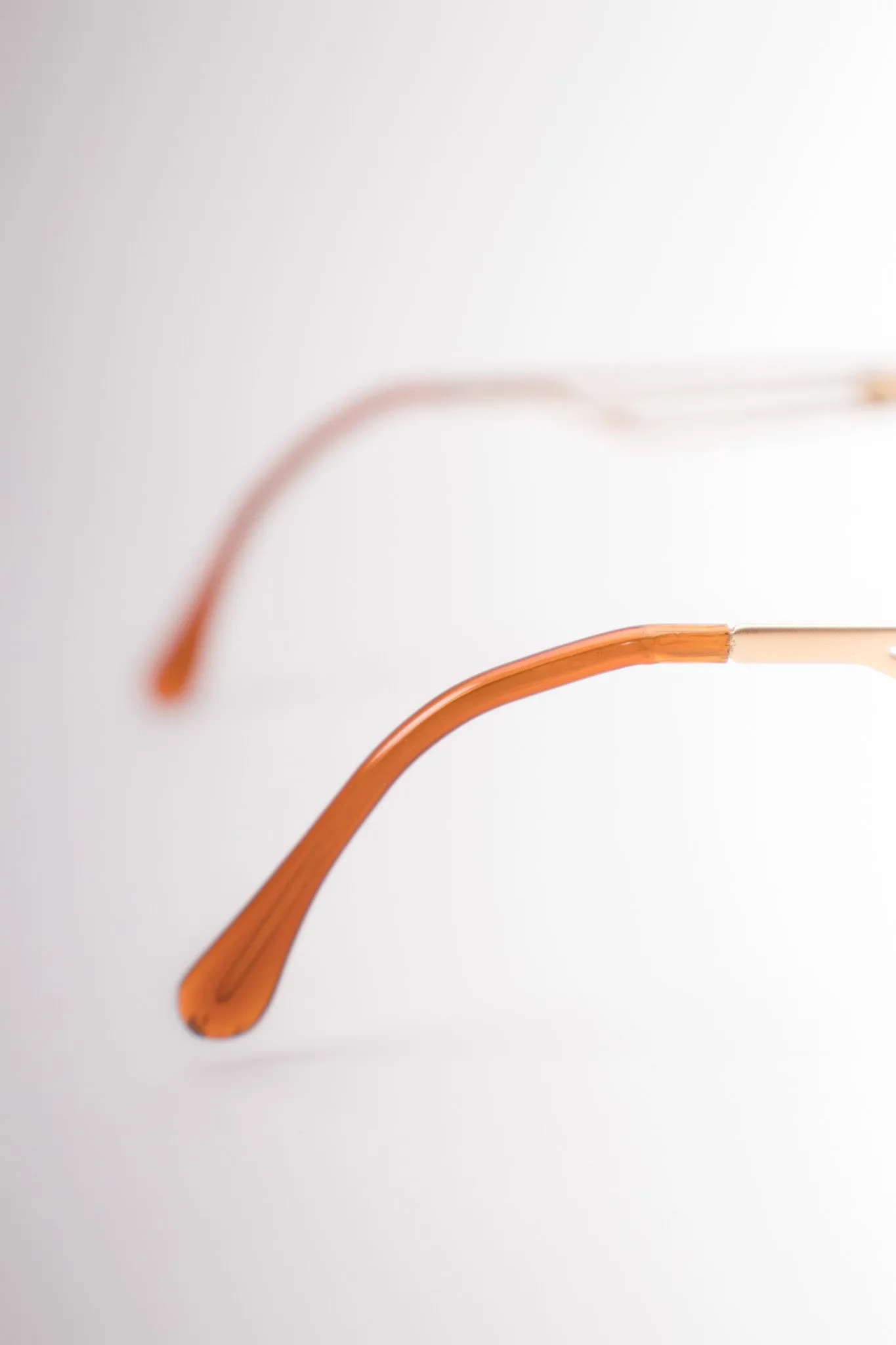Gold Pilot Sunglasses