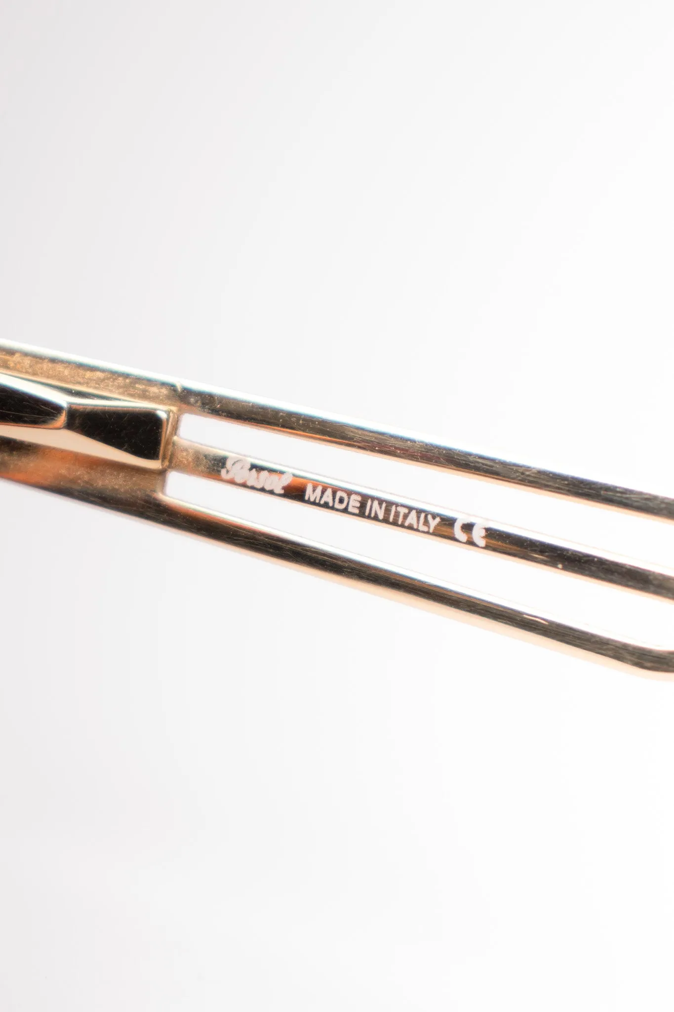 Gold Pilot Sunglasses