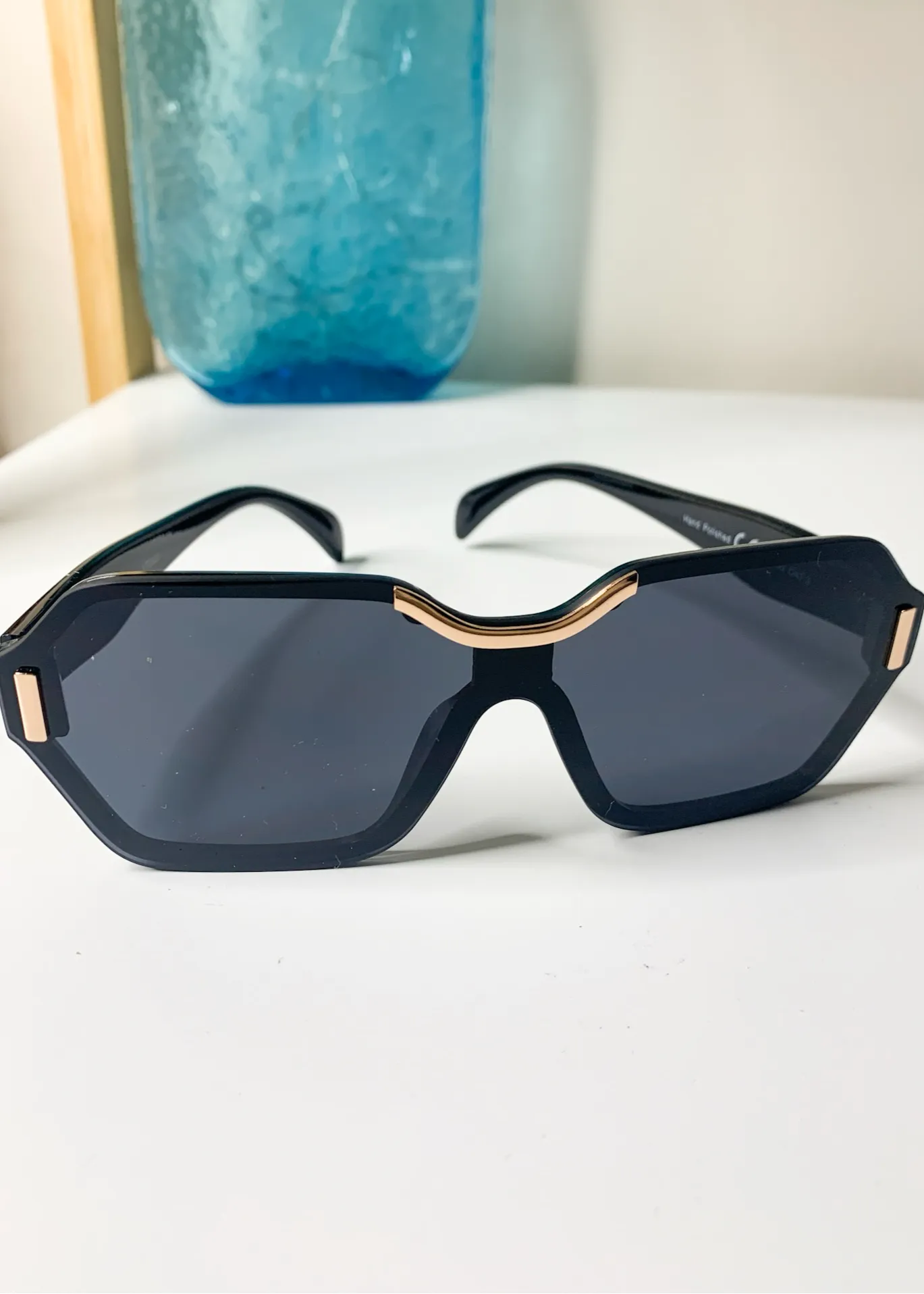 Gold Tipped Sunglasses