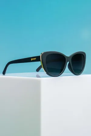 goodr It's Noir, Darling Sunglasses in Black | G00279-GG-BK1-GR