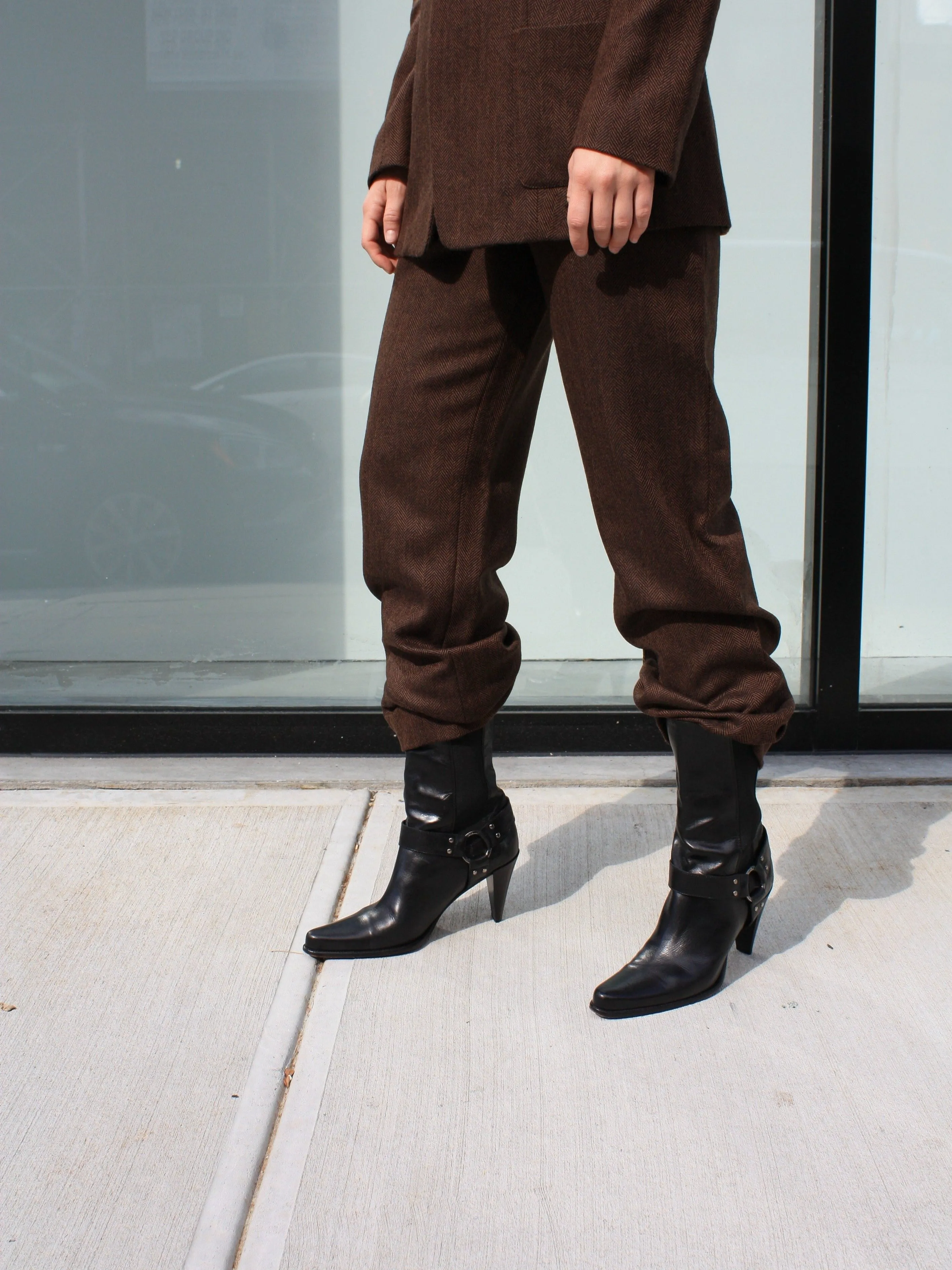 Grommet Buckle Boots (8)