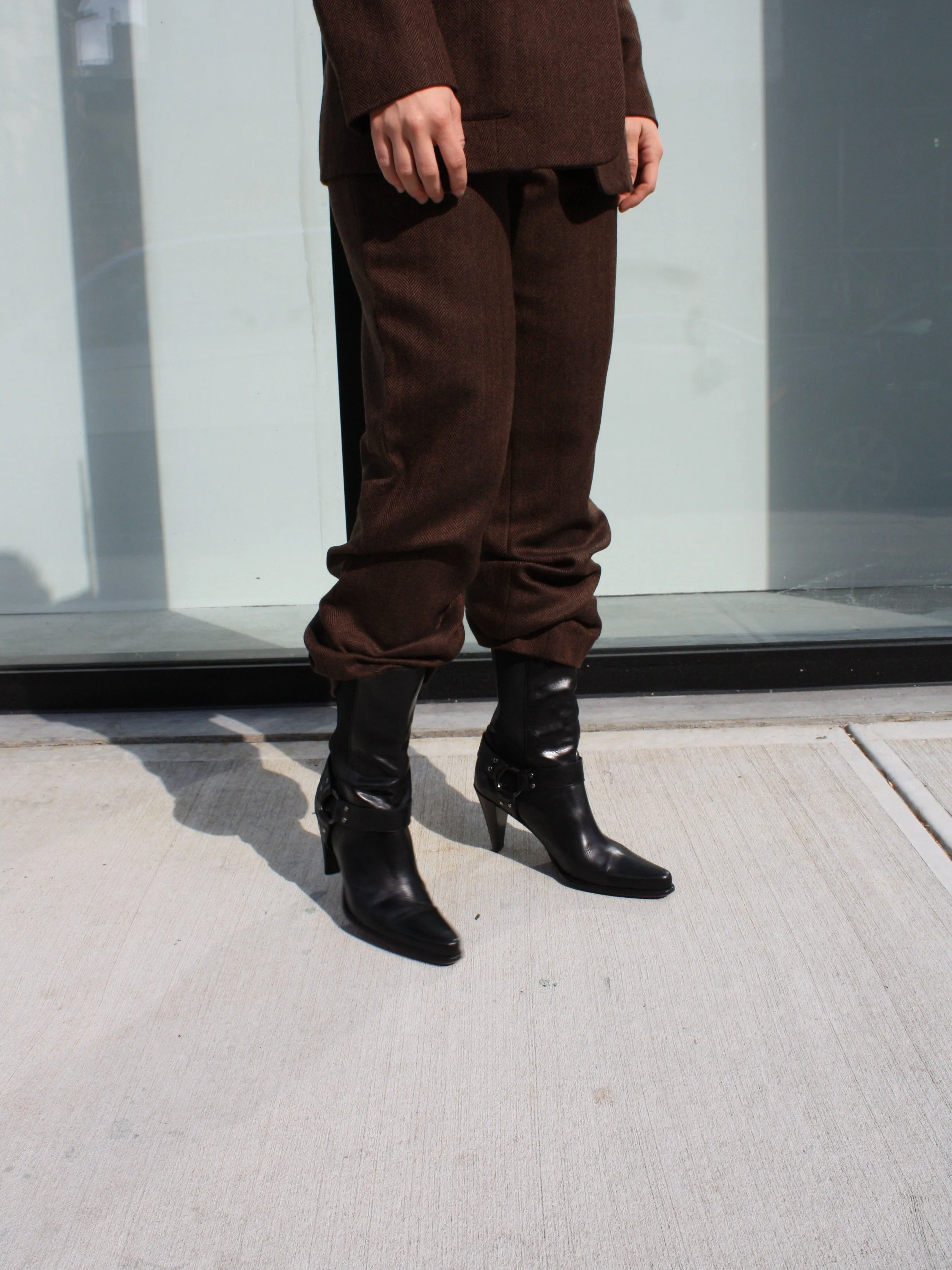 Grommet Buckle Boots (8)