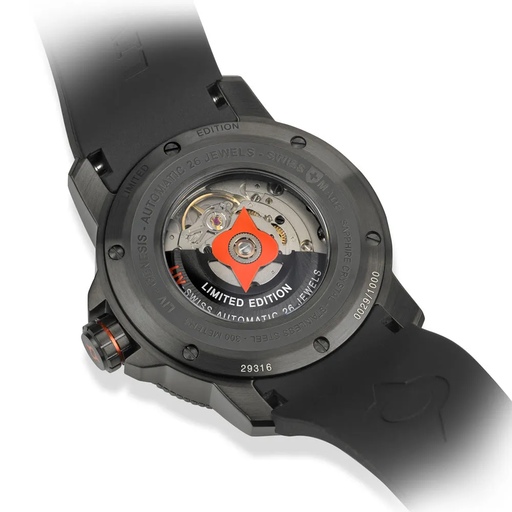 GX-Diver's 41mm Black Cobalt