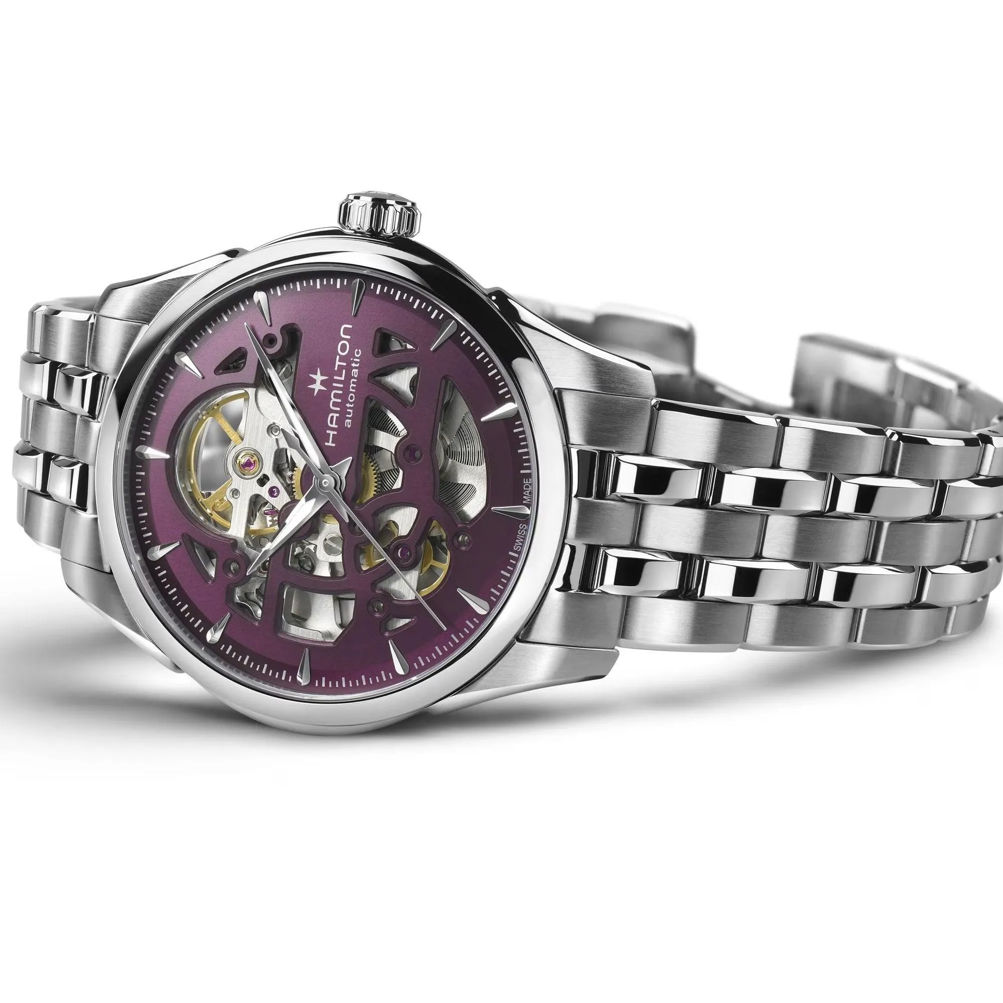Hamilton Jazzmaster Skeleton Lady Automatic Women's Watch H32265101