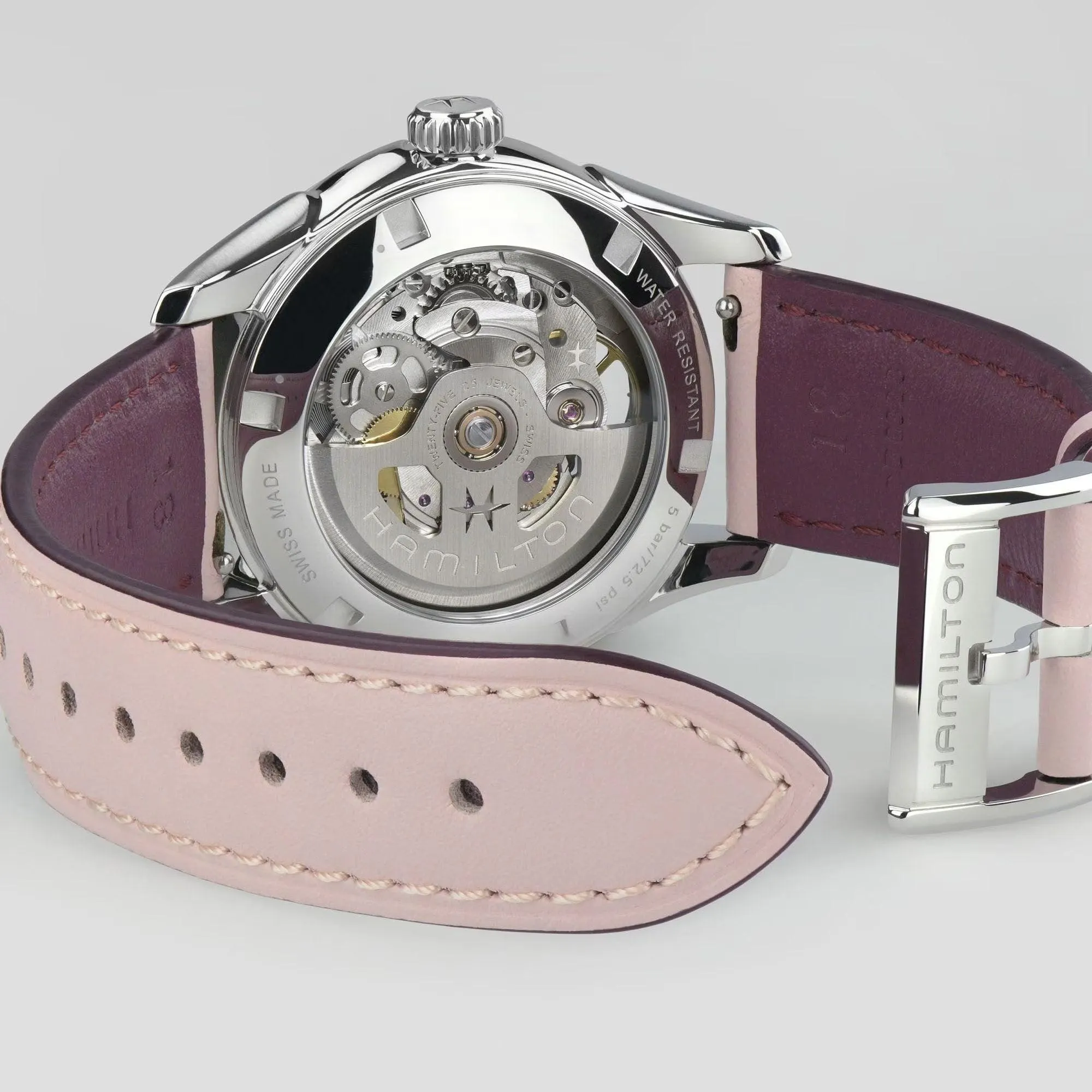 Hamilton Jazzmaster Skeleton Lady Automatic Women's Watch H32265801