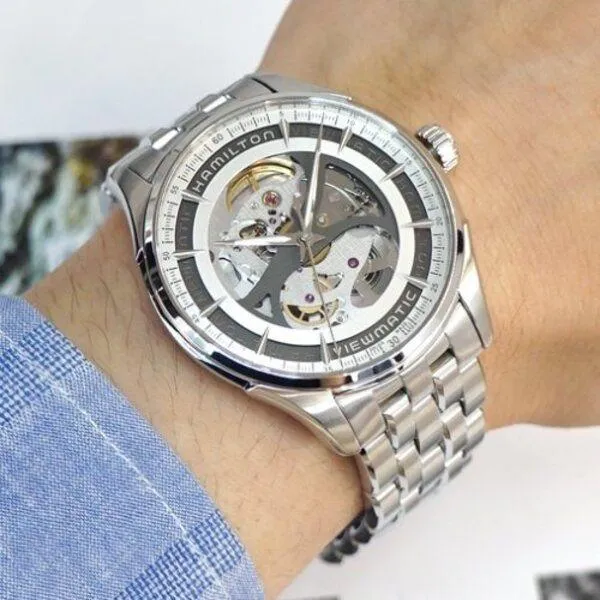 Hamilton Jazzmaster Viewmatic Skeleton Automatic Men's Watch H42555151