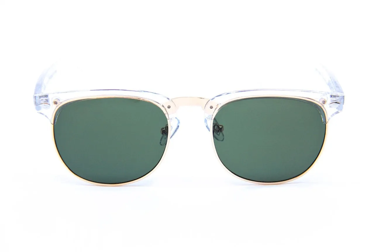 Happy Hour - G2 Sunglasses Clear/Gold/G15 Lens