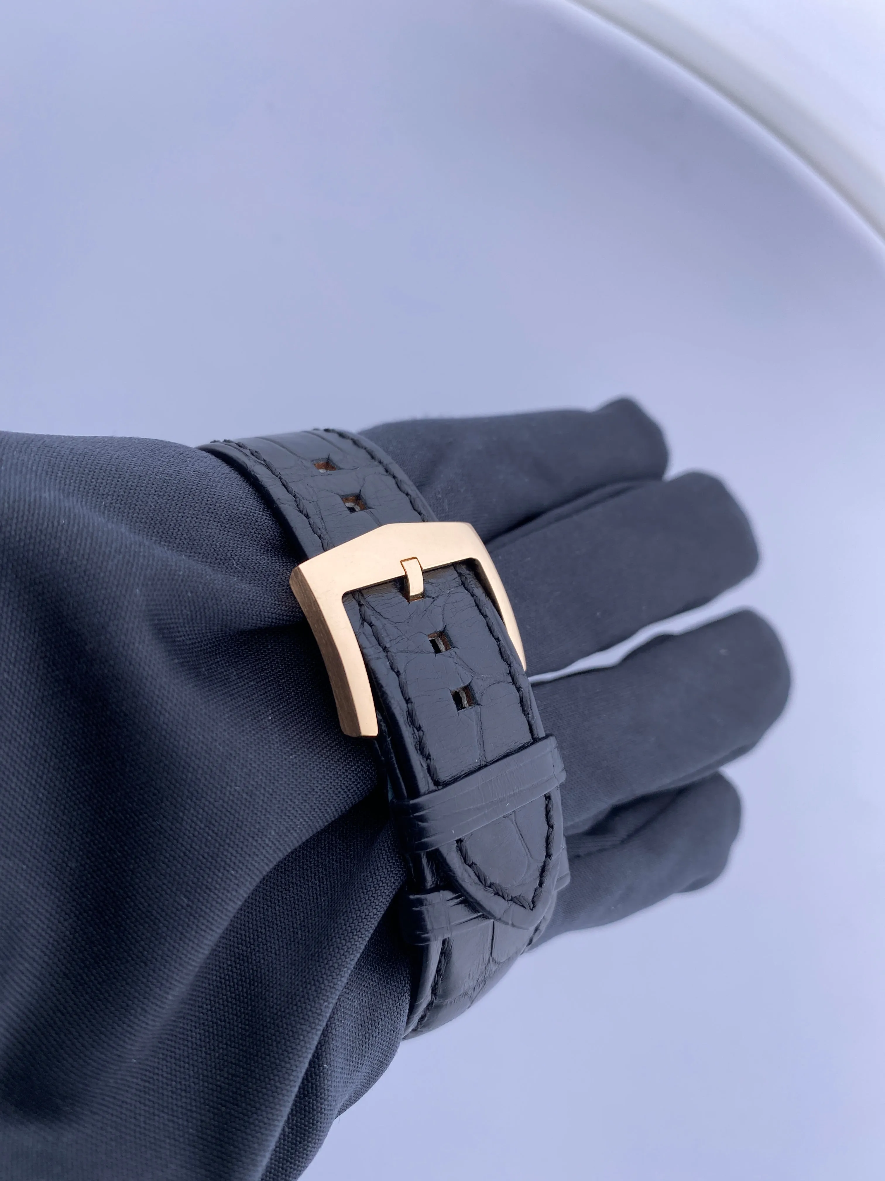 Harry Winston Midnight Big Date 450/MABD4ZRL.K 18K Rose Gold  Box Papers