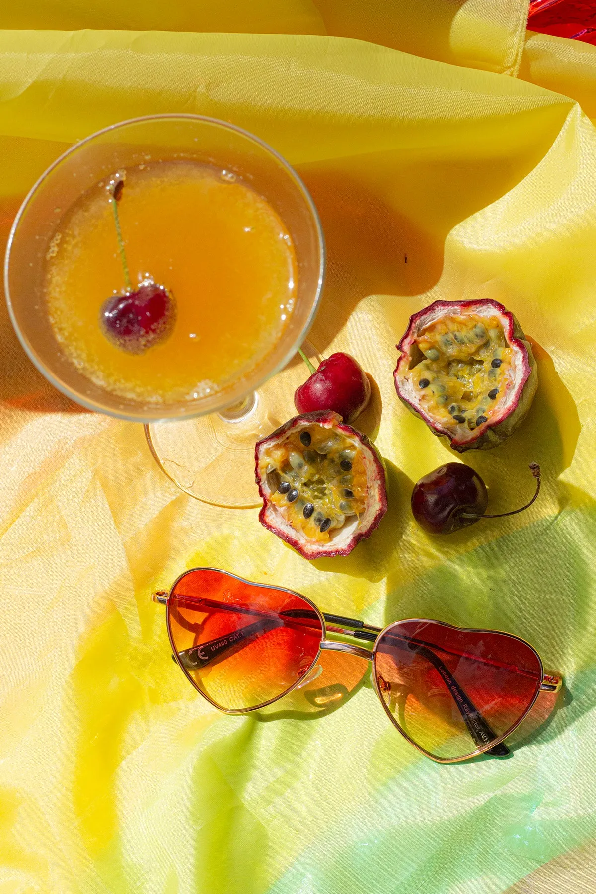 Heart Wire Frame Sunglasses