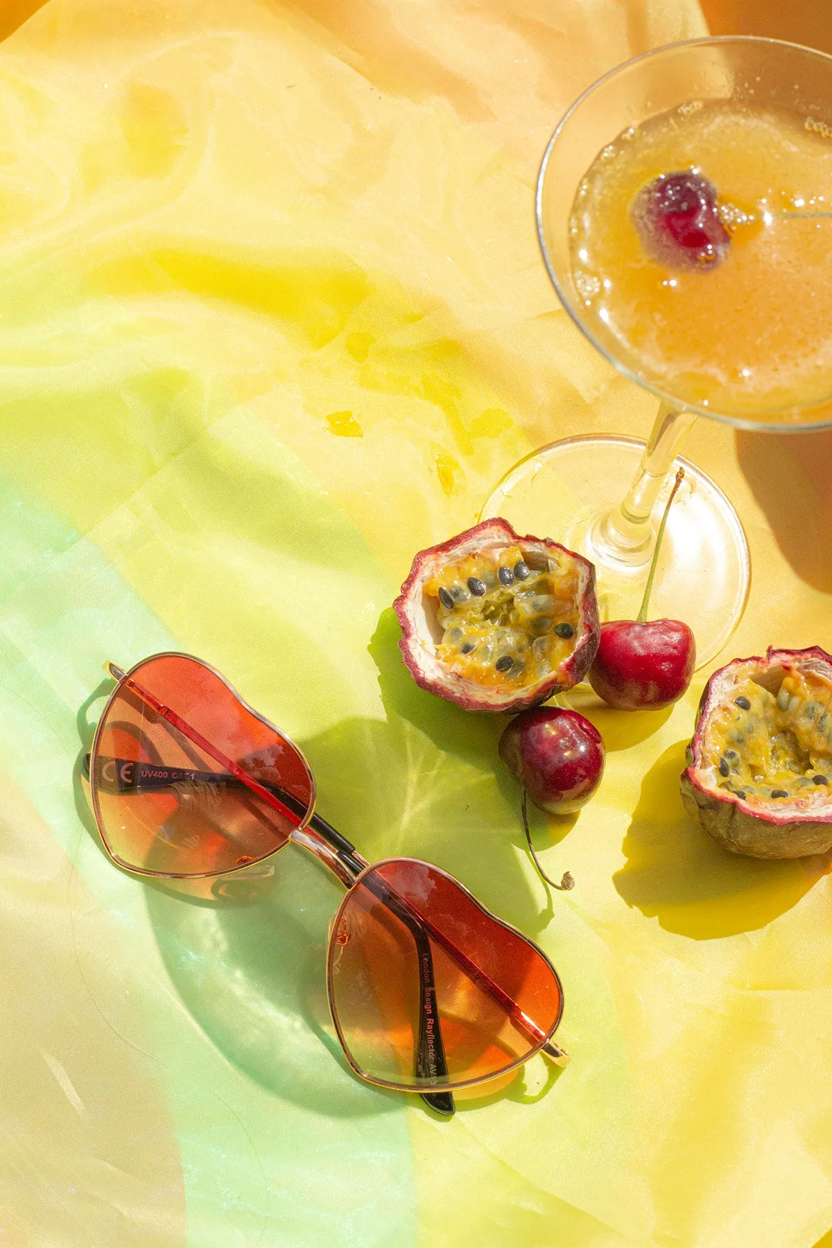 Heart Wire Frame Sunglasses