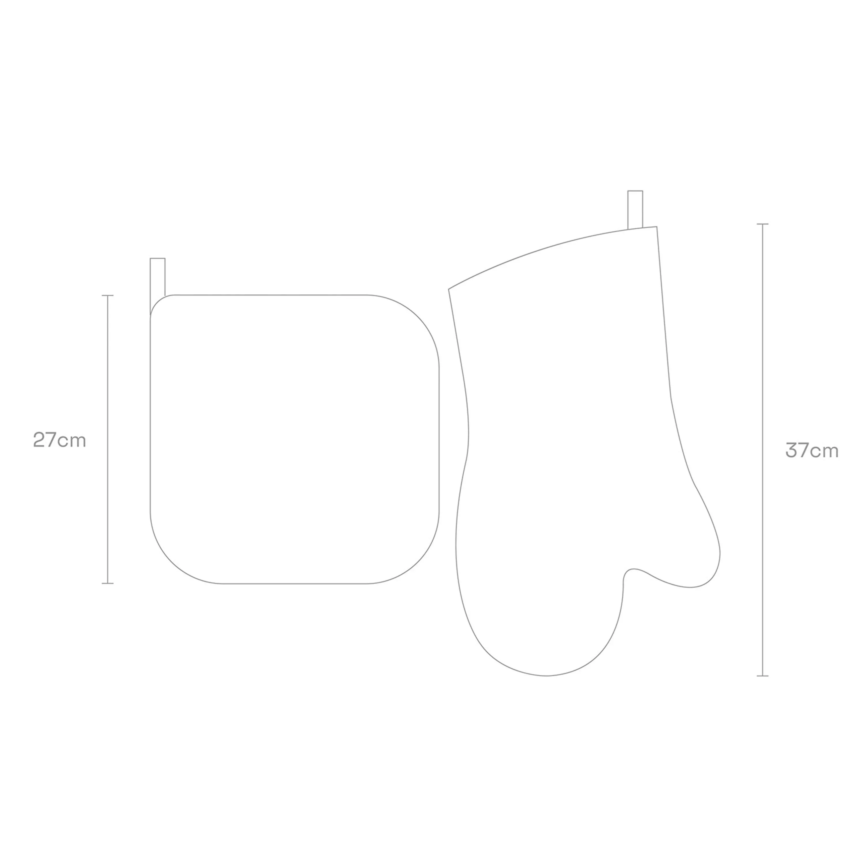 Heat Resistant Patterned Special Oven Glove, Holder and Kitchen Apron Set