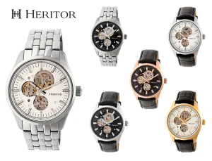 Heritor Automatic Stanley Semi-Skeleton Watch