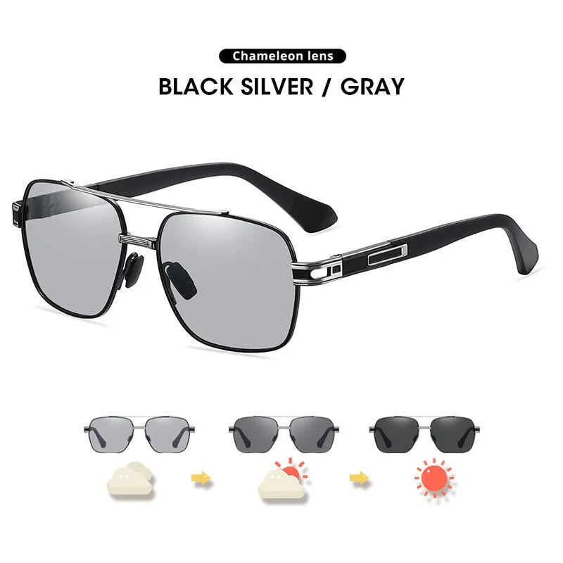 High Quality Sunglasses Polarized Men Women Photochromic UV400 Protection Driving Sun Glasses Unisex Chameleon Lens
