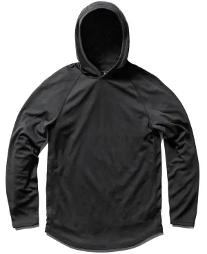 Honeycomb Mesh Pullover Hoody Black