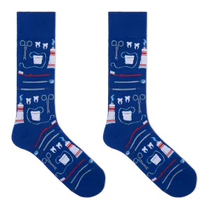 HOTSOX Men's Dentist Crew Socks