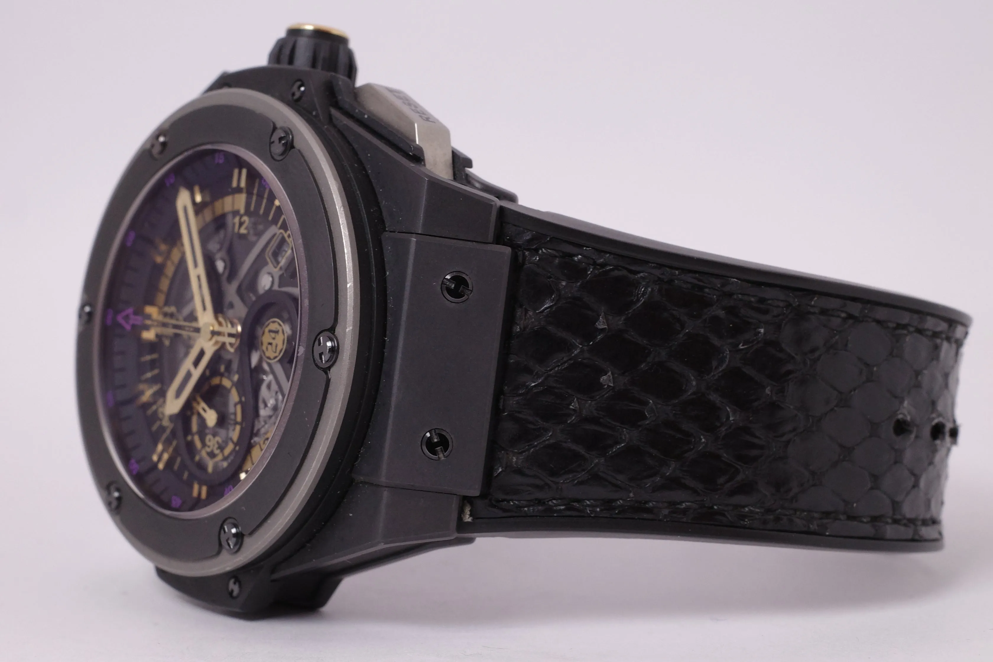HUBLOT BIG BANG BLACK MAMBA KOBE BRYANT KING POWER 748.CI.1119.PR.KOB13  LIMITED EDITION, BOX & PAPERS