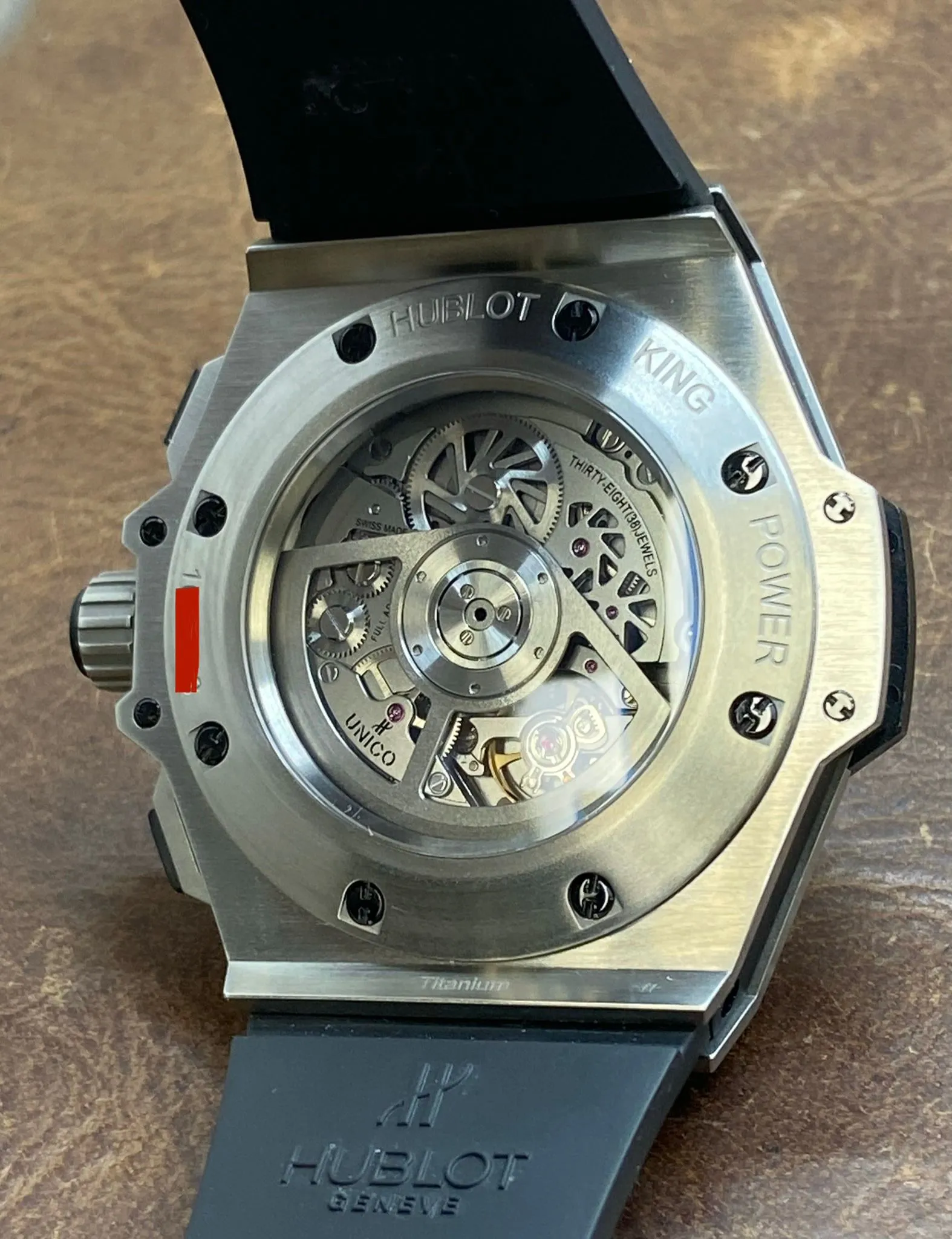Hublot King Power Unico 48mm 701.NX.0170.RX Skeleton Dial Automatic Men's Watch