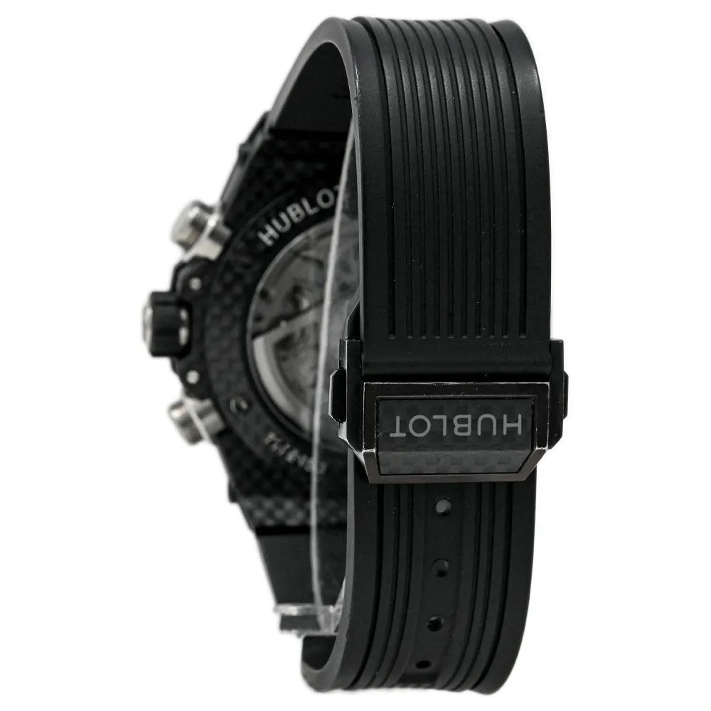 Hublot Men's Big Bang Unico Carbon Fiber 45mm Skeleton Dial Watch Reference #: 411.QX.1170.RX