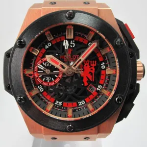 HUBLOT ROSE GOLD BIG BING KING POWER RED DEVIL MACHESTER UNITED 716.OM.1129.RX.MAN11