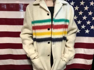 Hudson’s Bay “ Genuine Seal of Quality Garment “ Vintage Wool Jacket Made in Canada