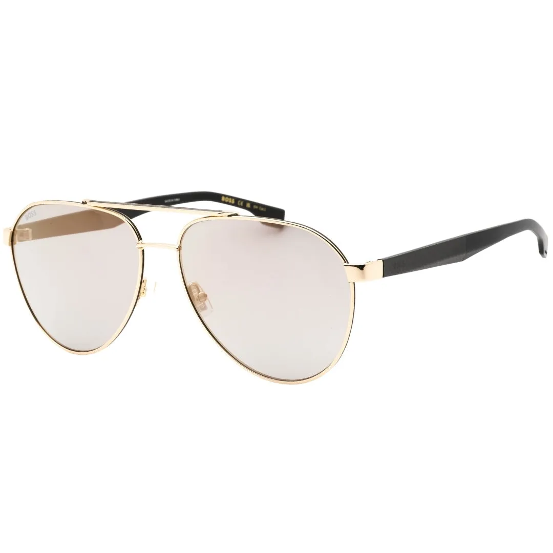 Hugo Boss 1485 0RHL WM Mens Sunglasses Gold