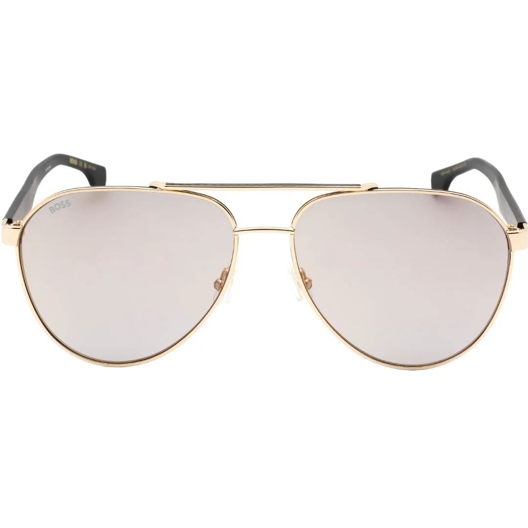 Hugo Boss 1485 0RHL WM Mens Sunglasses Gold